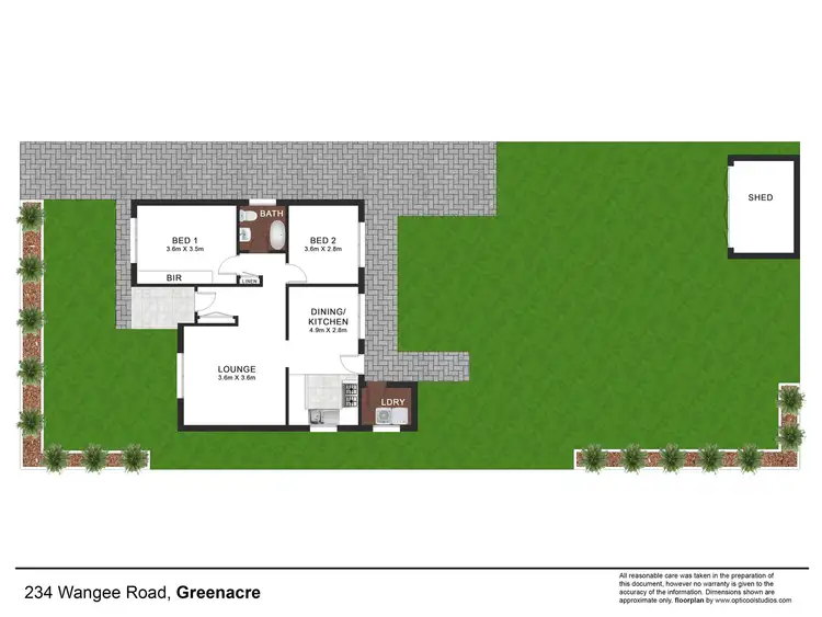Floorplan of Homely house listing, 234 Wangee Road, Greenacre NSW 2190