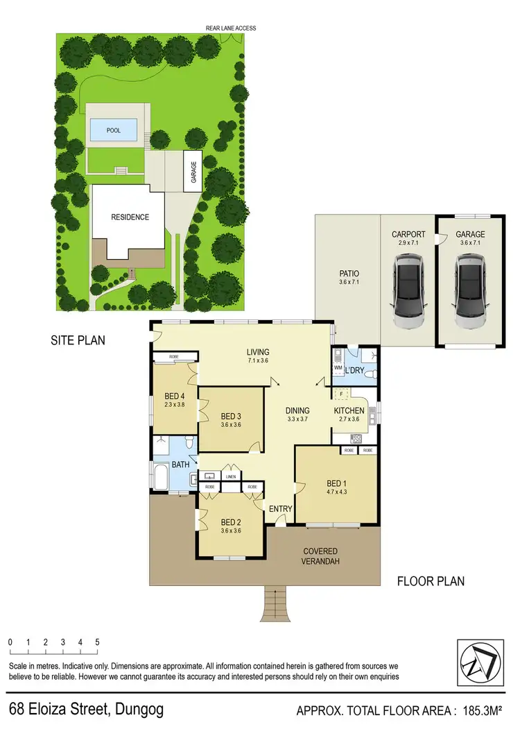 Floorplan of Homely house listing, 68 Eloiza Street, Dungog NSW 2420
