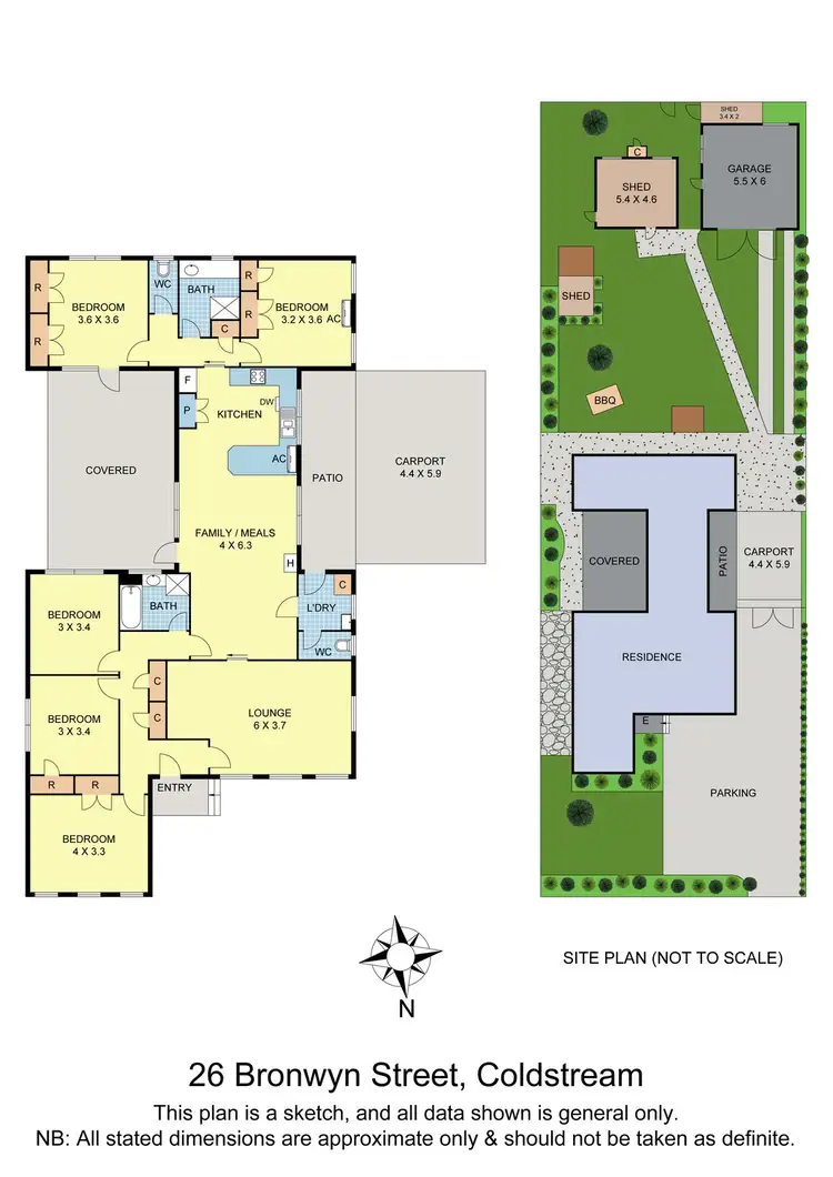 Floorplan of Homely house listing, 26 Bronwyn Street, Coldstream VIC 3770