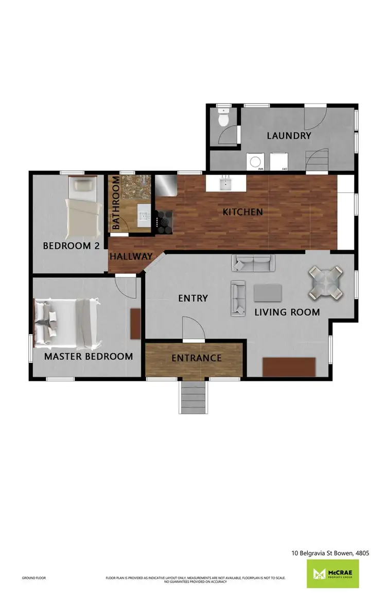 Floorplan of Homely house listing, 10 Belgravia Road, Bowen QLD 4805