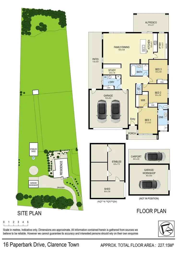 Floorplan of Homely rural property listing, 16 Paperbark Drive, Clarence Town NSW 2321