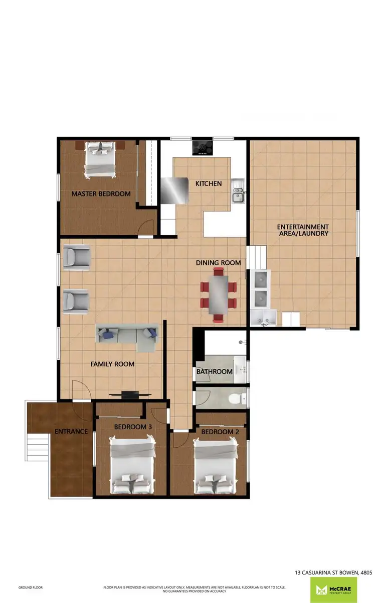 Floorplan of Homely house listing, 13 Casuarina Street, Bowen QLD 4805