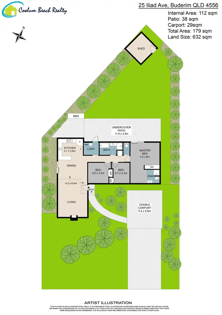 Floorplan of Homely house listing, 25 Iliad Avenue, Buderim QLD 4556