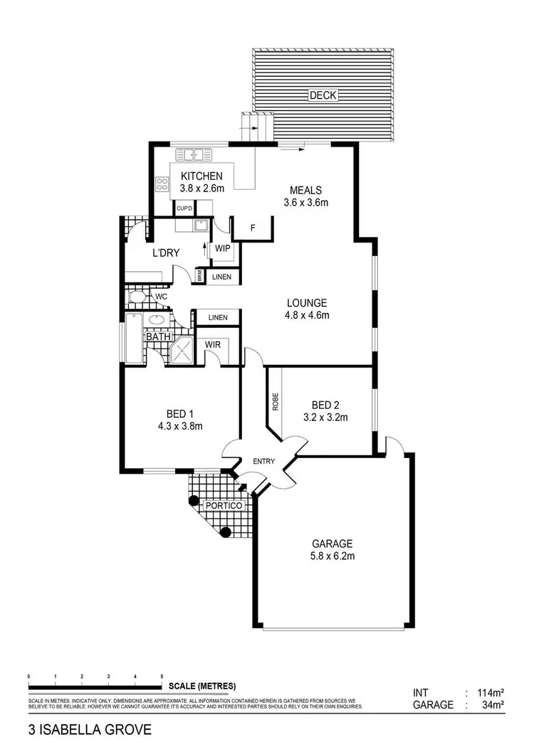 Floorplan of Homely house listing, 3 Isabella Grove, Strathdale VIC 3550