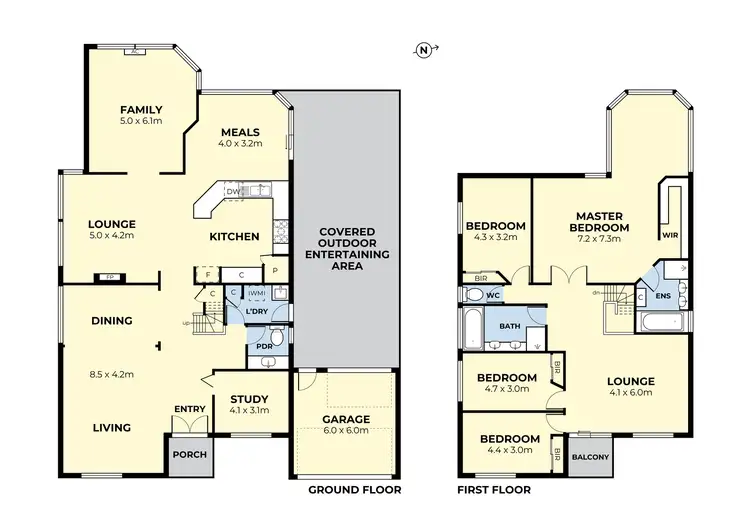 Floorplan of Homely house listing, 4 Argyle Way, Taylors Hill VIC 3037