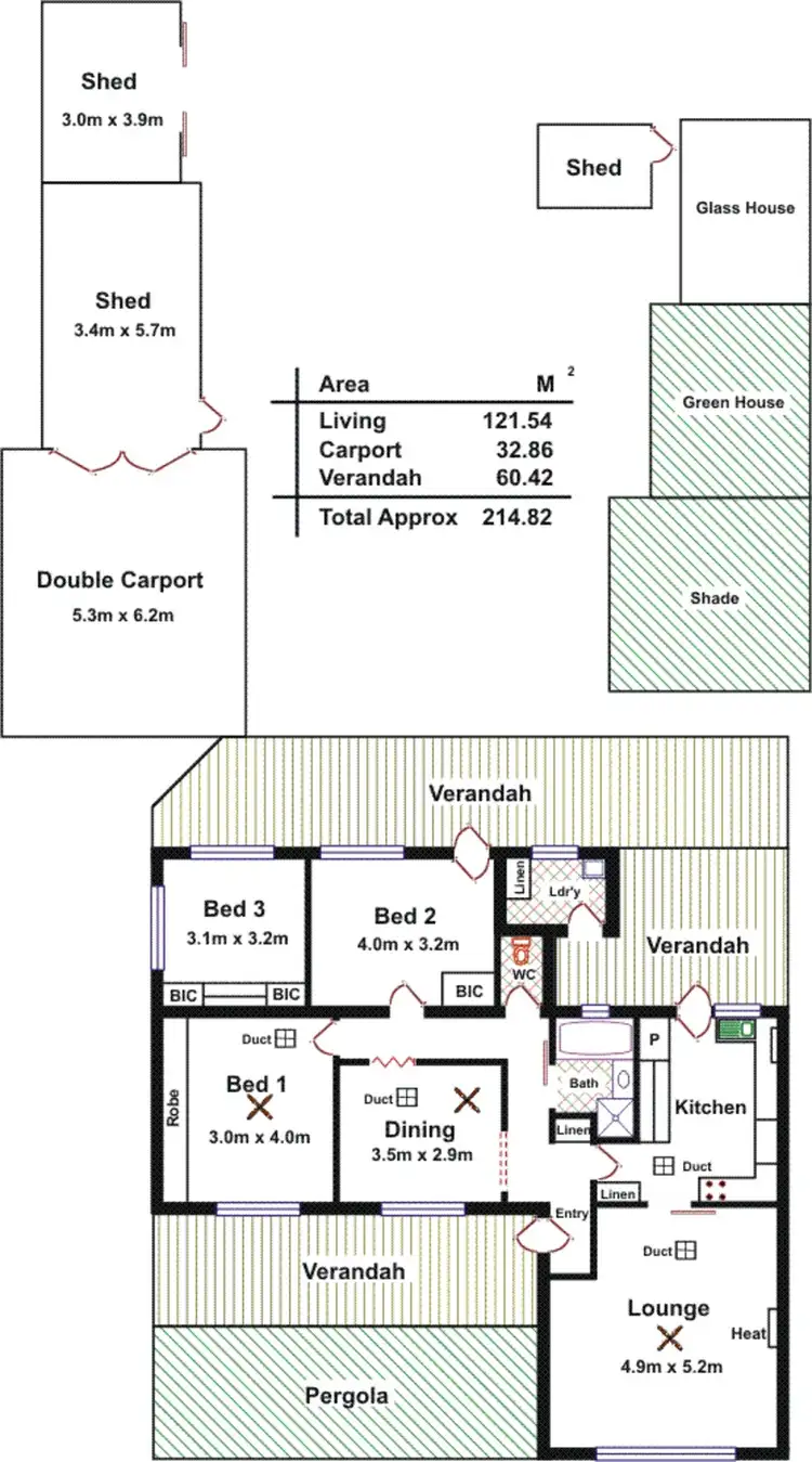Floorplan of Homely house listing, 38 Bransby Avenue, North Plympton SA 5037