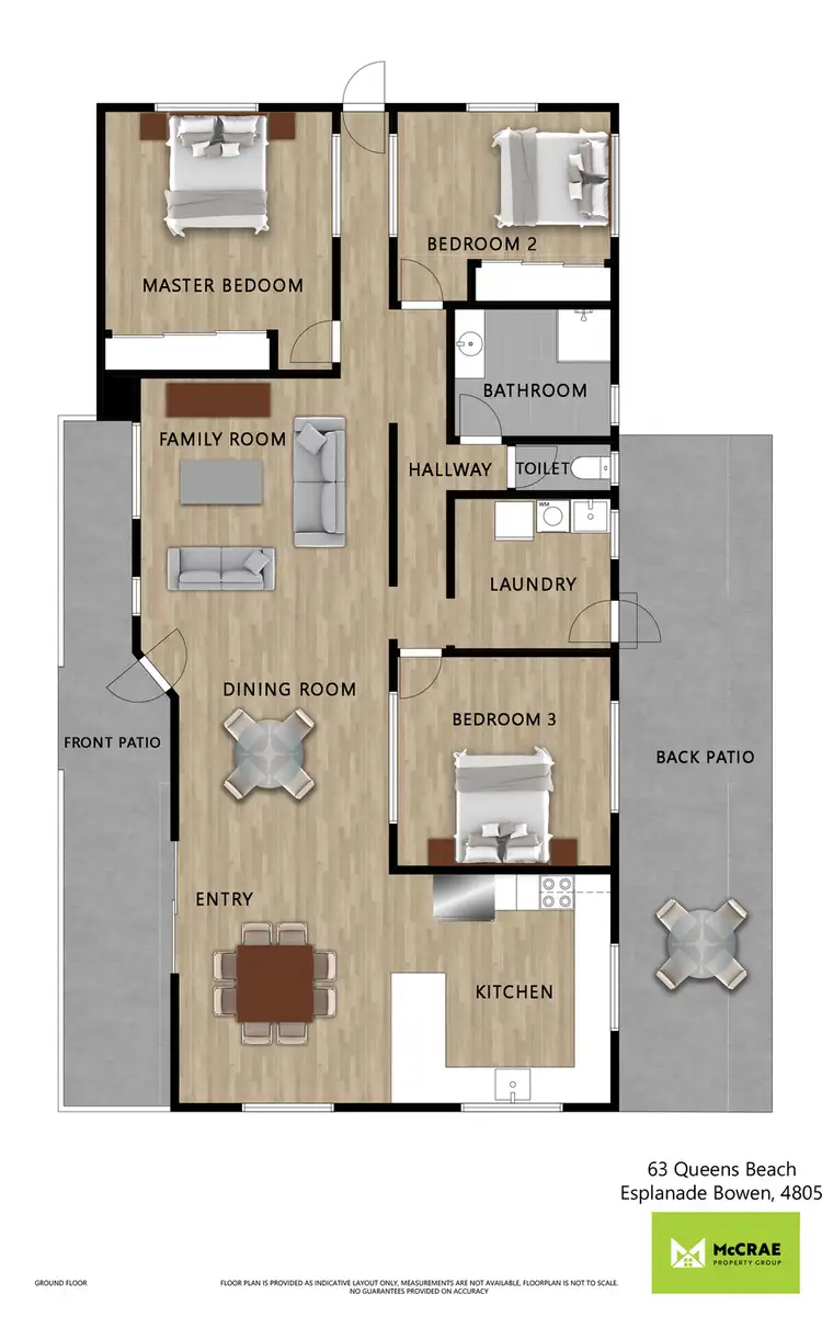 Floorplan of Homely house listing, 63 Queens Beach Esplanade, Bowen QLD 4805