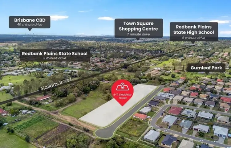 Floorplan of Homely land listing, LOT Lot 5, 9 -11 Siedofsky Street, Redbank Plains QLD 4301