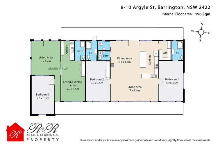 Floorplan of Homely house listing, 8-10 Argyle Street, Barrington NSW 2422