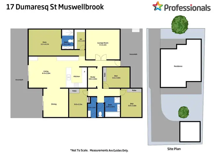 Floorplan of Homely house listing, 17 Dumaresq Street, Muswellbrook NSW 2333