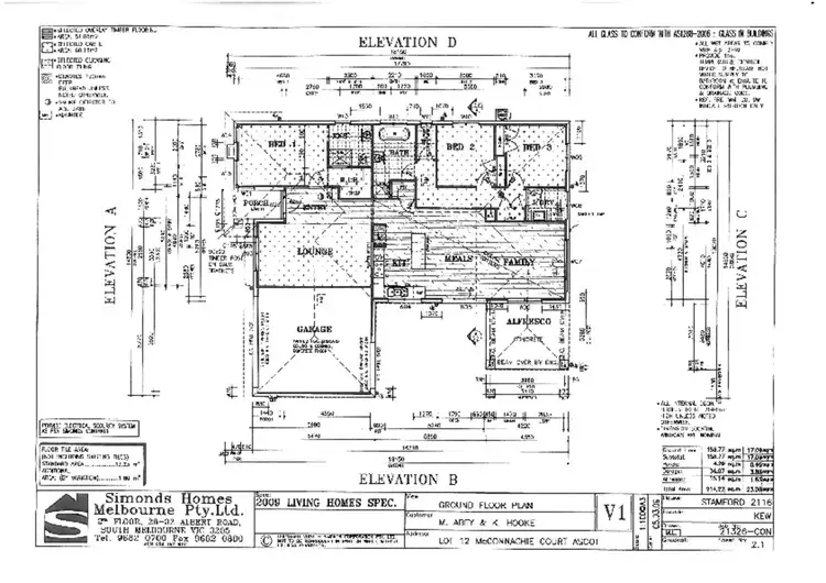 Floorplan of Homely house listing, 17 McConnachie Court, Ascot VIC 3551