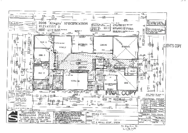 Floorplan of Homely house listing, 7 Wattle Court, Epsom VIC 3551