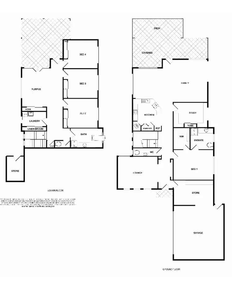 Floorplan of Homely house listing, 6 Knox Court, Strathdale VIC 3550