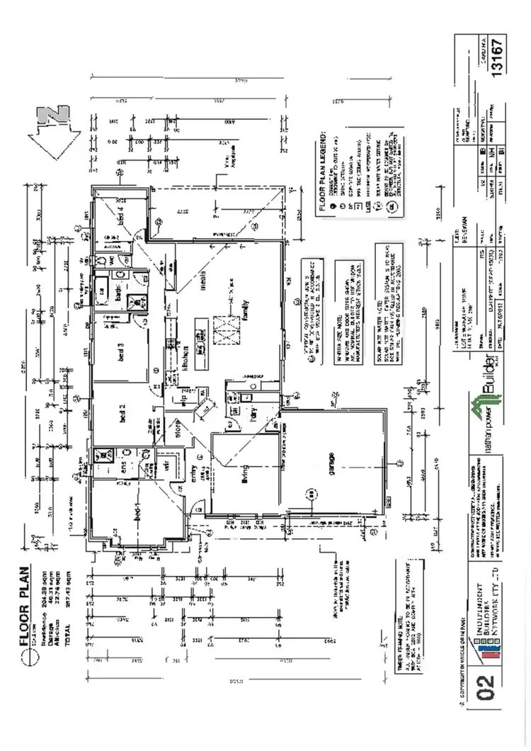Floorplan of Homely house listing, 56 Waratah Road, Huntly VIC 3551