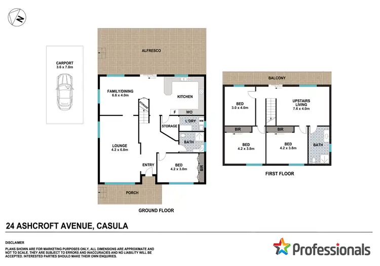 Floorplan of Homely house listing, 24 Ashcroft Avenue, Casula NSW 2170