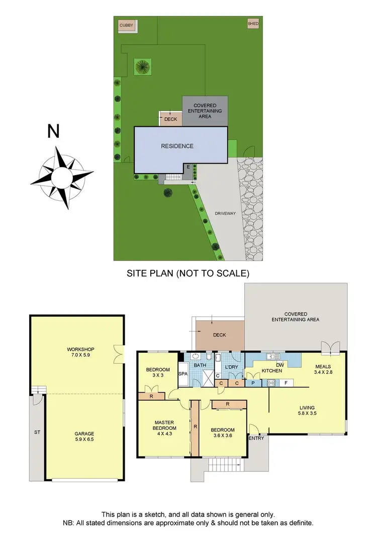 Floorplan of Homely house listing, 11 Corrong Crescent, Mooroolbark VIC 3138