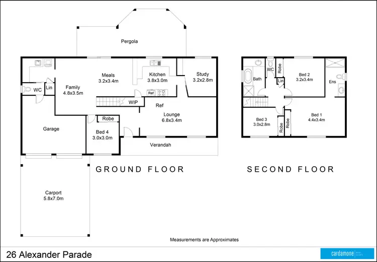 Floorplan of Homely house listing, 26 Alexander Parade, Shepparton VIC 3630