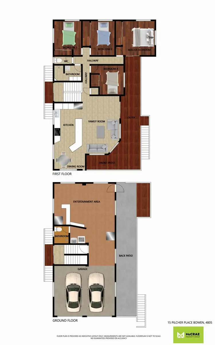 Floorplan of Homely house listing, 15 Pilcher Place, Bowen QLD 4805