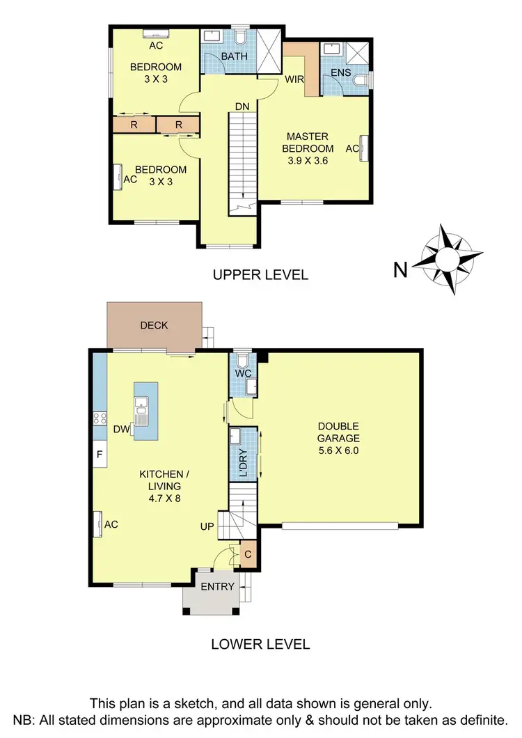 Floorplan of Homely townhouse listing, 4/38 Jackson Street, Croydon VIC 3136