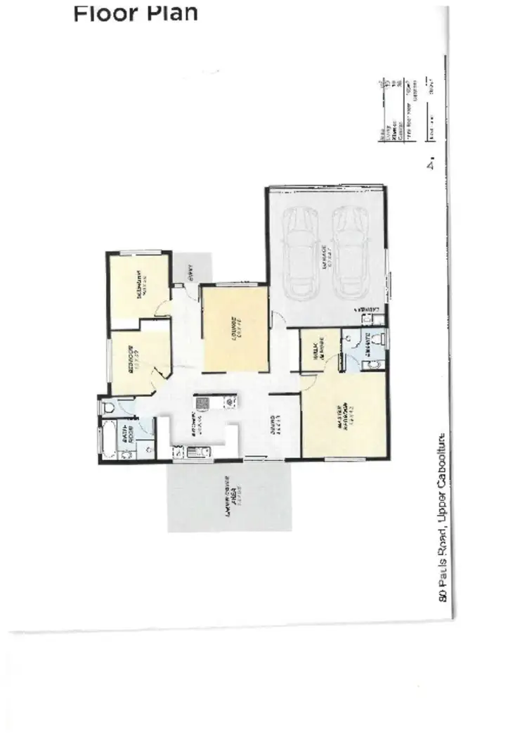 Floorplan of Homely house listing, 80 Pauls Road, Upper Caboolture QLD 4510
