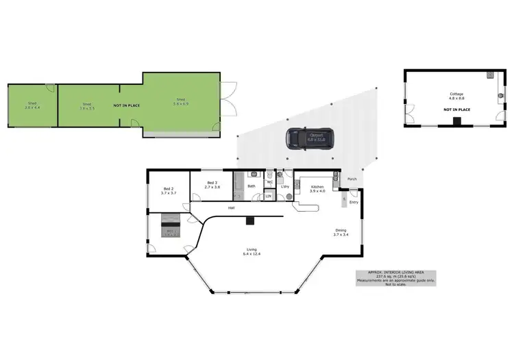 Floorplan of Homely house listing, 82 Bridget Lane, Ovens VIC 3738