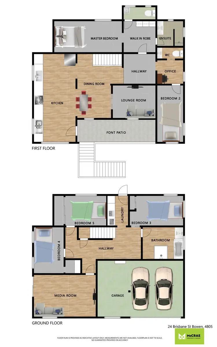 Floorplan of Homely house listing, 24 Brisbane Street, Bowen QLD 4805