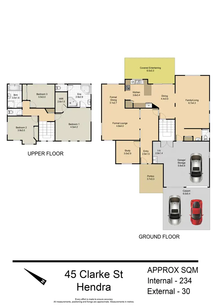 Floorplan of Homely house listing, 45 Clarke Street, Hendra QLD 4011