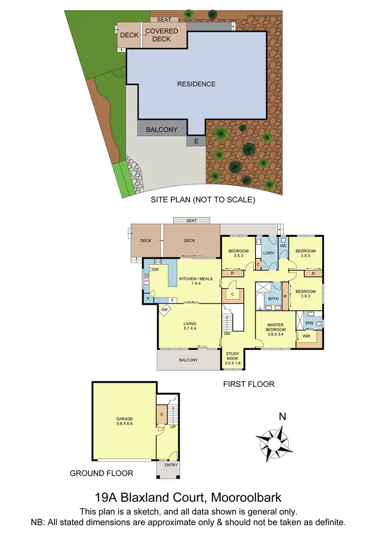 Floorplan of Homely house listing, 19a Blaxland Court, Mooroolbark VIC 3138