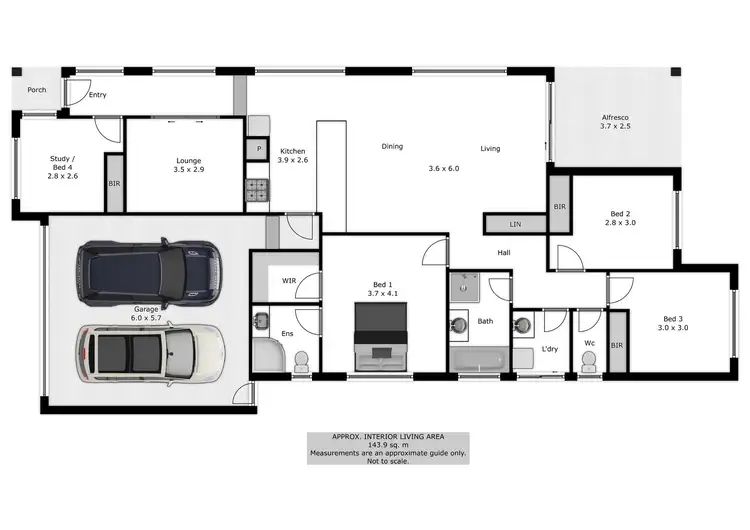 Floorplan of Homely house listing, 36 Driver Terrace, Glenroy NSW 2640
