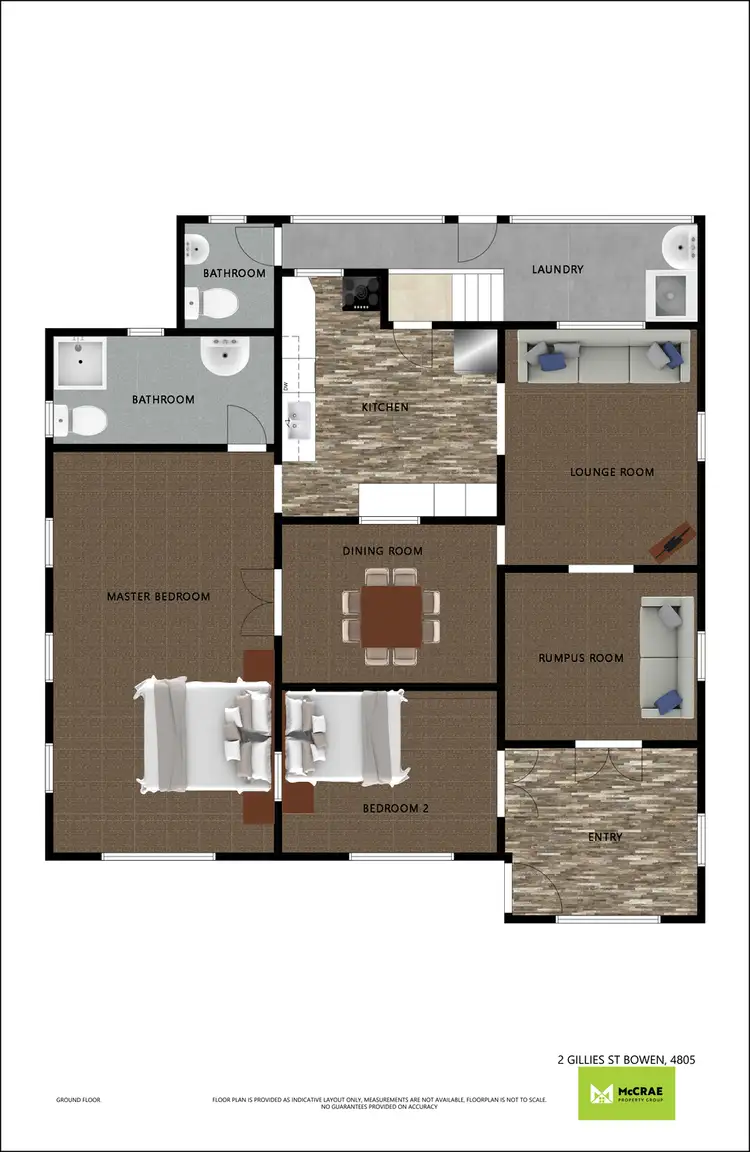 Floorplan of Homely house listing, 2 Gillies Street, Bowen QLD 4805