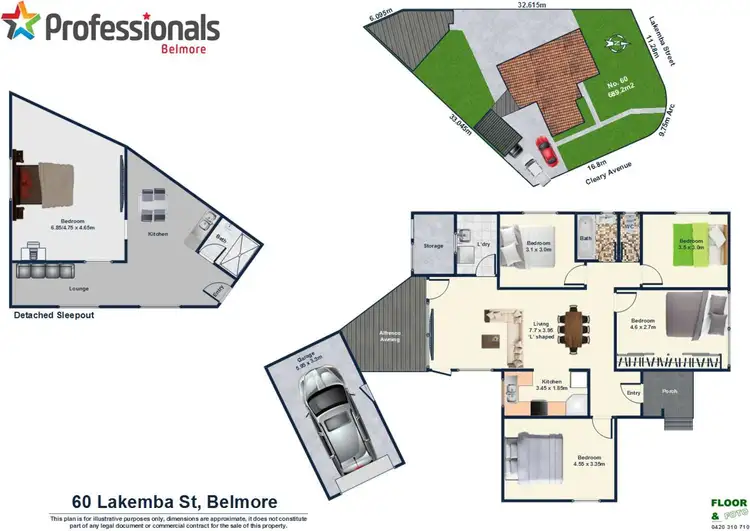 Floorplan of Homely house listing, 60 Lakemba Street, Belmore NSW 2192