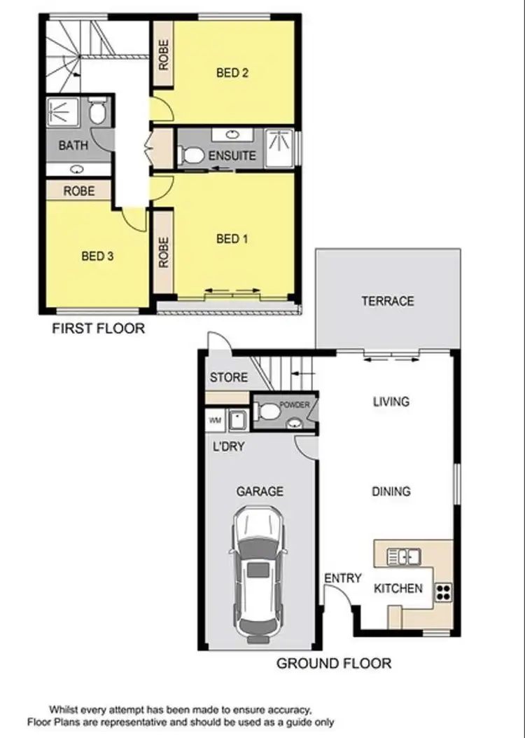 Floorplan of Homely townhouse listing, 18/47 Gawler Crescent, Bracken Ridge QLD 4017