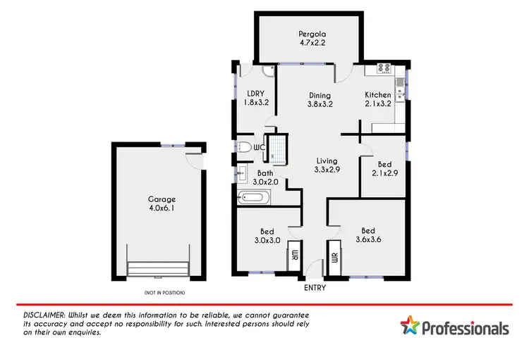 Floorplan of Homely house listing, 26 Mitchell Street, St Marys NSW 2760
