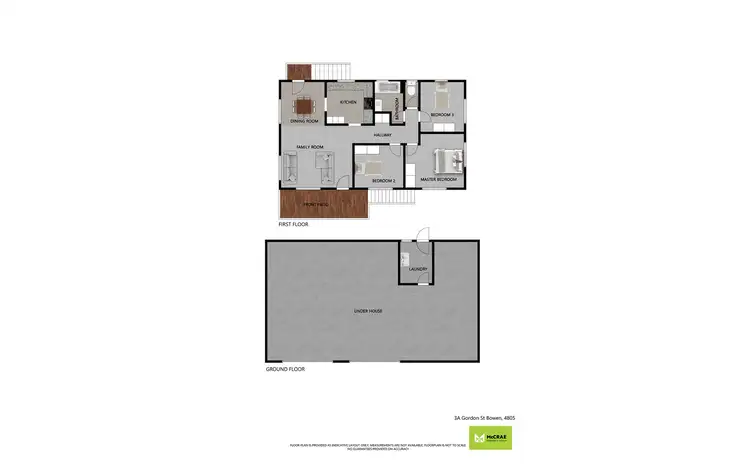 Floorplan of Homely house listing, 3A Gordon Street, Bowen QLD 4805