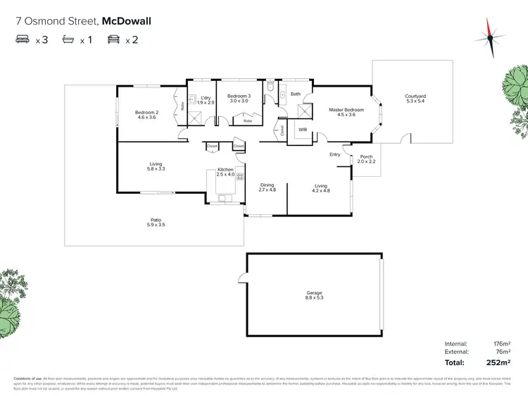 Floorplan of Homely house listing, 7 Osmond Street, Mcdowall QLD 4053