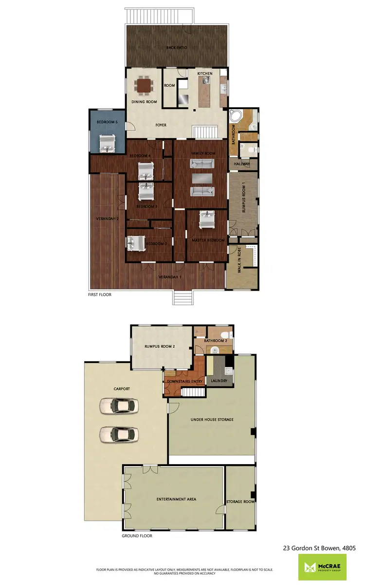Floorplan of Homely house listing, 23 Gordon Street, Bowen QLD 4805