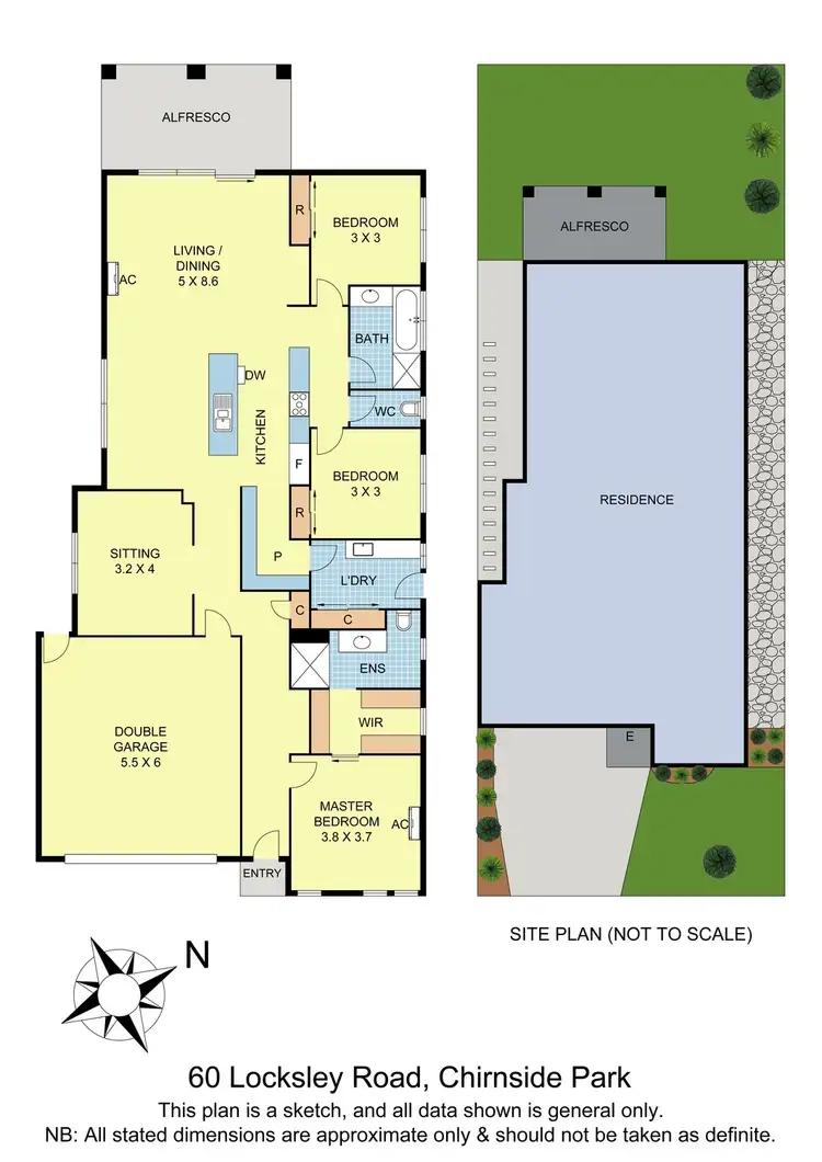 Floorplan of Homely house listing, 60 Locksley Road, Chirnside Park VIC 3116