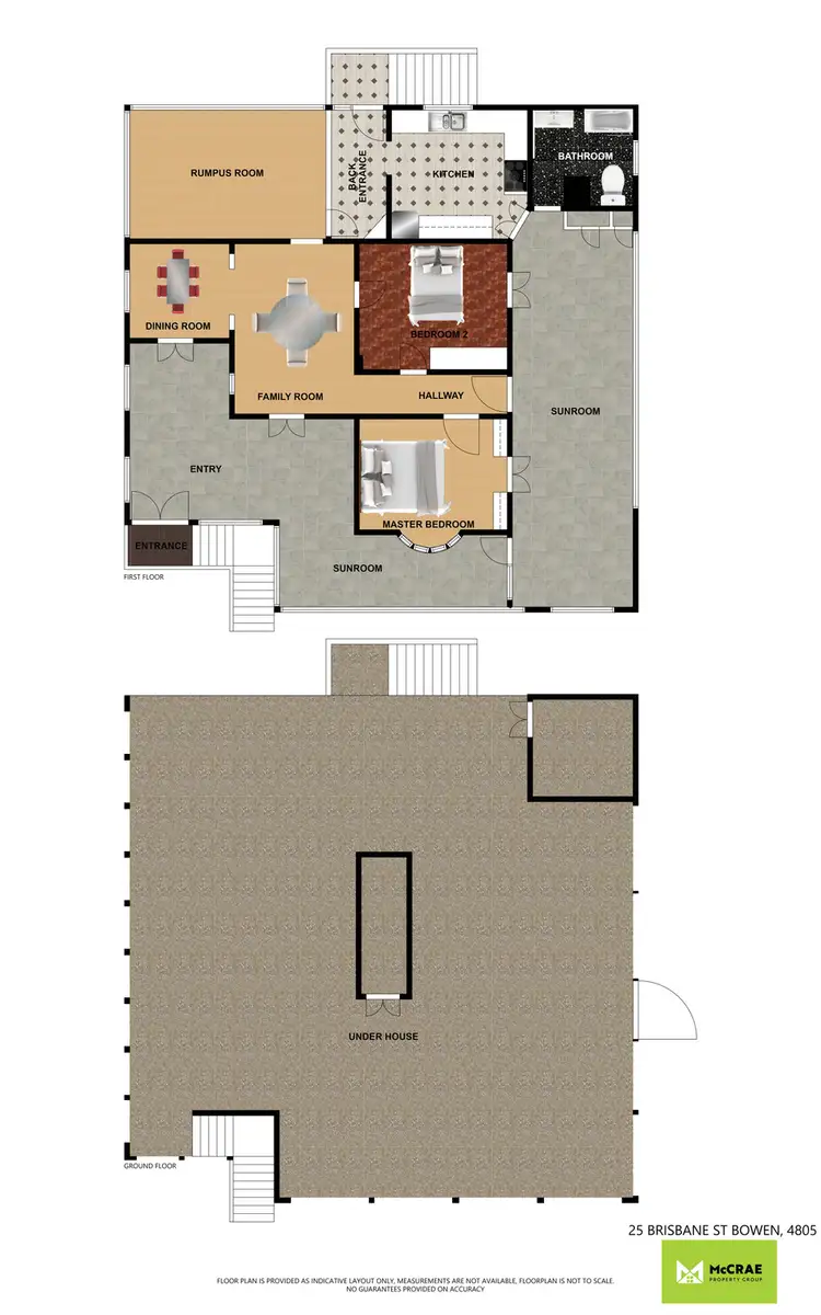 Floorplan of Homely house listing, 25 Brisbane Street, Bowen QLD 4805