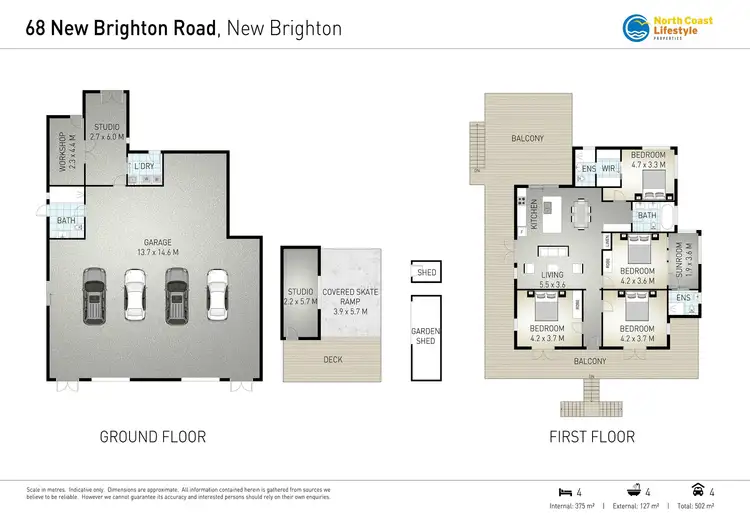 Floorplan of Homely house listing, 68 New Brighton Road, New Brighton NSW 2483