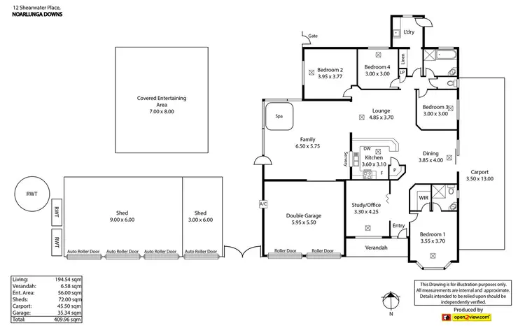 Floorplan of Homely house listing, Address available on request