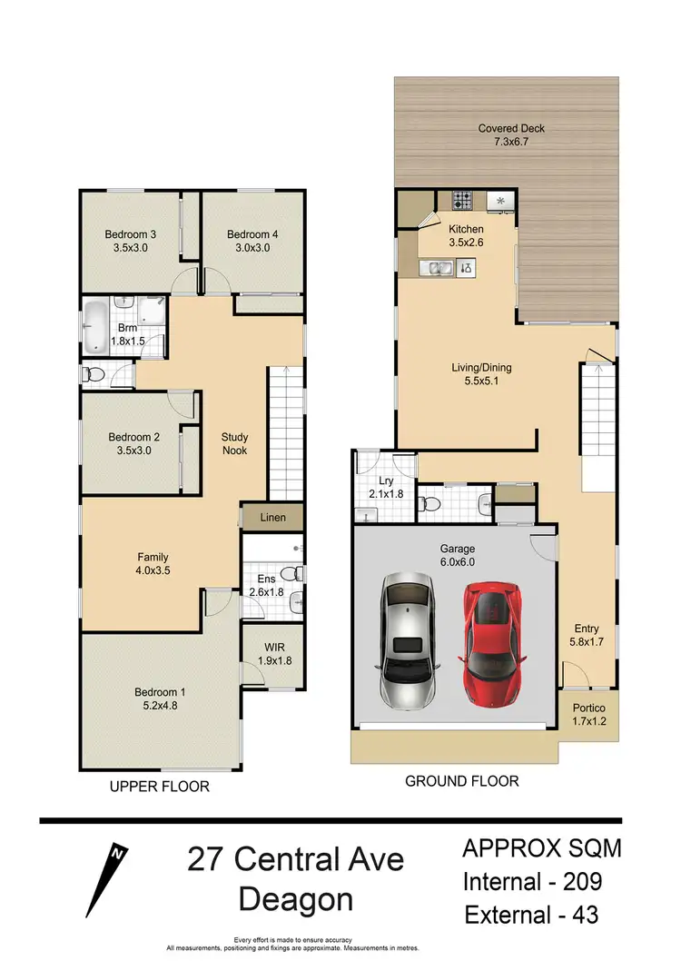 Floorplan of Homely house listing, 27 Central Avenue, Deagon QLD 4017