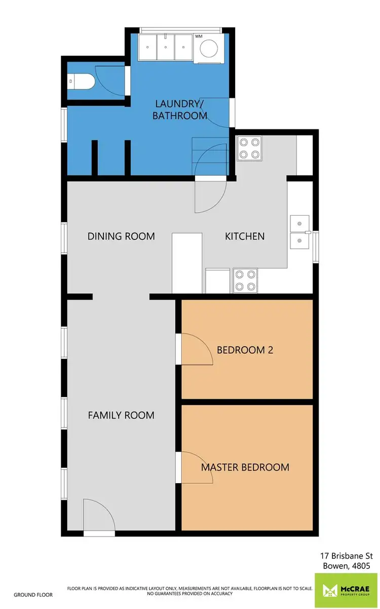 Floorplan of Homely house listing, 17 Brisbane Street, Bowen QLD 4805
