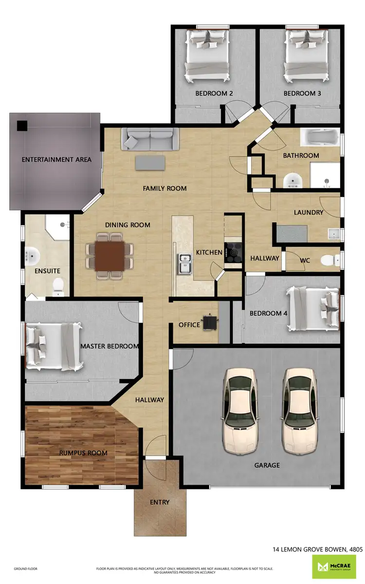 Floorplan of Homely house listing, 14 Lemon Grove, Bowen QLD 4805