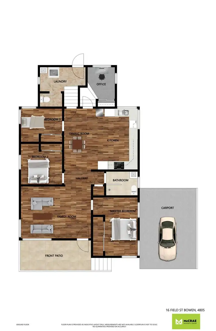 Floorplan of Homely house listing, 16 Field Street, Bowen QLD 4805