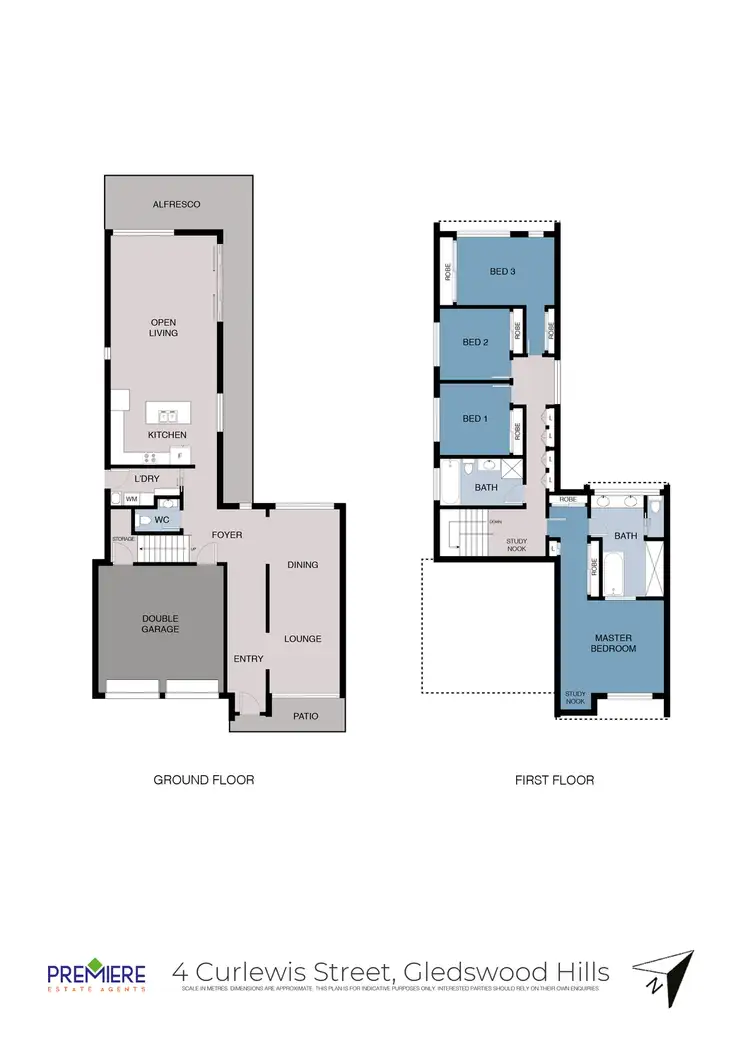 Floorplan of Homely house listing, 4 Curlewis Street, Gledswood Hills NSW 2557