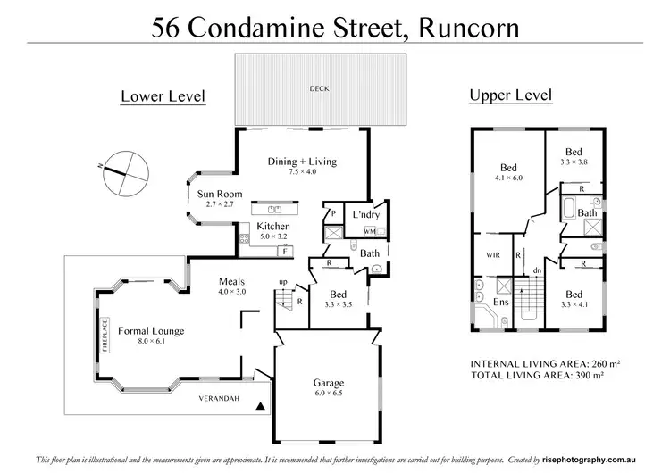 Floorplan of Homely house listing, 56 Condamine Street, Runcorn QLD 4113