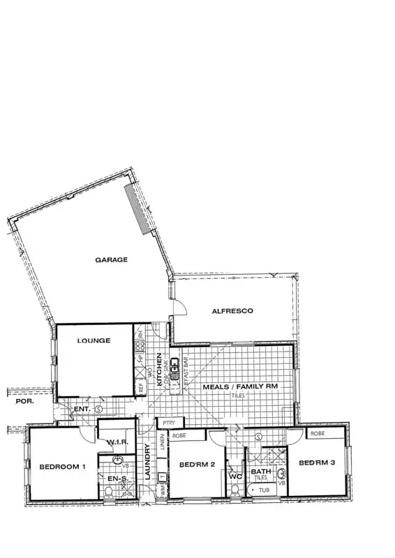 Floorplan of Homely house listing, 5 Joe Court, Mildura VIC 3500