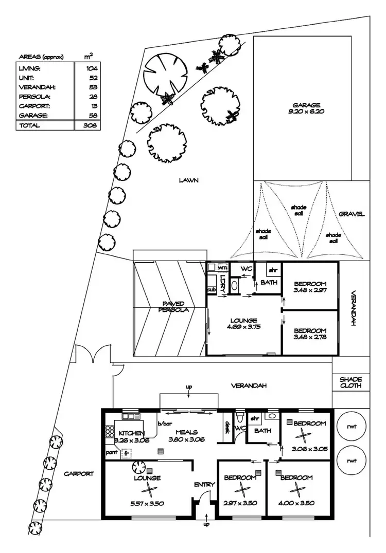 Floorplan of Homely house listing, 6 Alexander Avenue, Klemzig SA 5087
