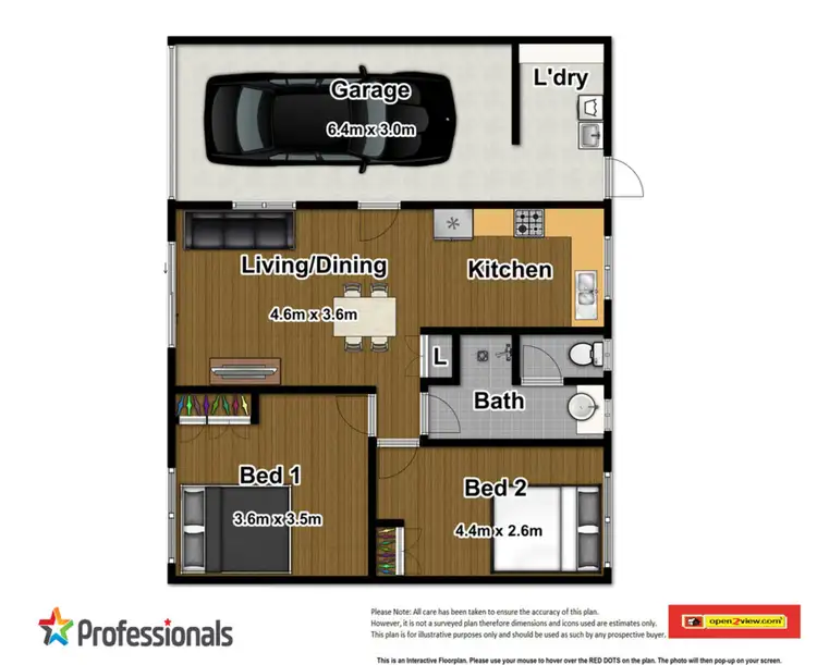 Floorplan of Homely unit listing, 6/13-15 Harris Street, Parramatta Park QLD 4870
