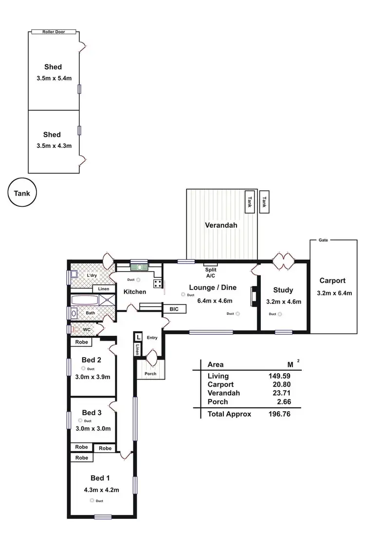 Floorplan of Homely house listing, 566 Lower North East Road, Campbelltown SA 5074